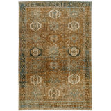 Antique One of a Kind AOOAK-1642 7'7" x 11' Handmade Rug