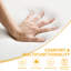 Surmatelas pliable en mousse à mémoire de forme 3 po à 3 po Colligan-1286785123-1320464095