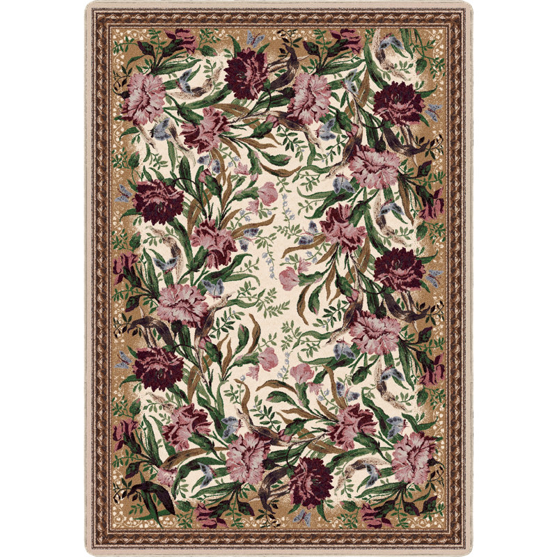 Marianna Heathered Rose, Rectangle 3'10" x 5'4"