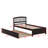 Platform Bed With Trundle-267219246
