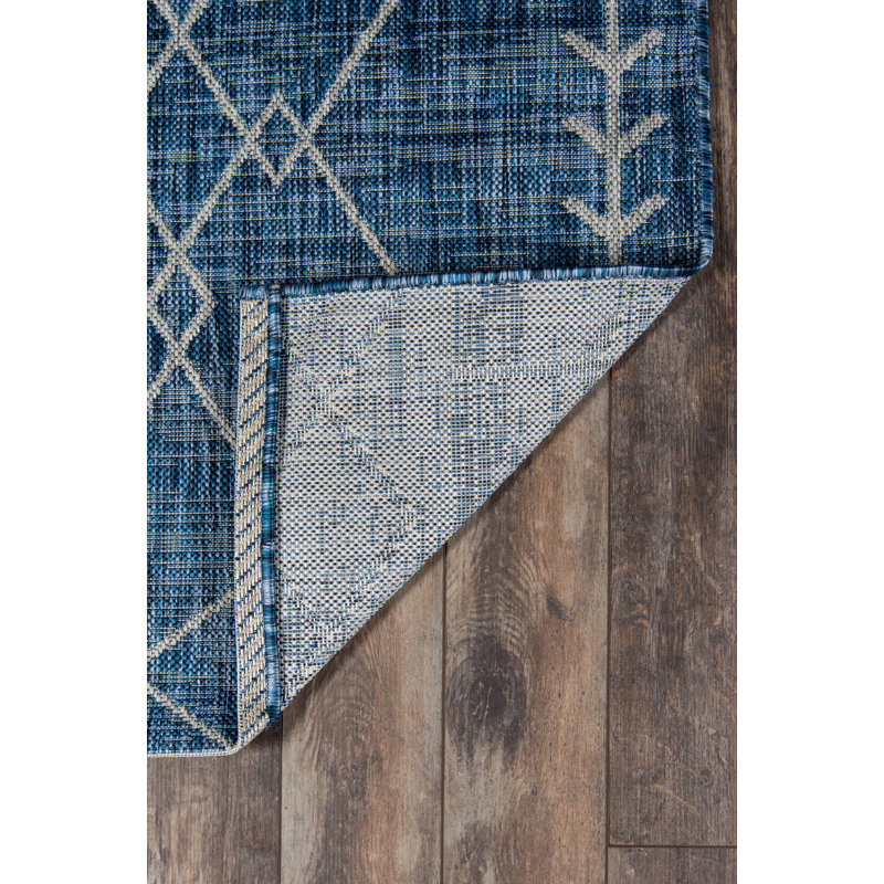 Momeni Villa Monaco Moroccan Indoor / Outdoor Rug, Rectangle 9'3" x 12'6"