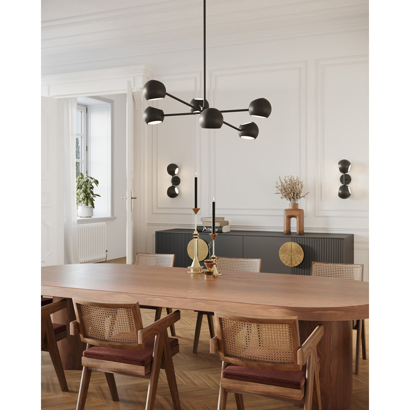 Willow 6 - Light Sputnik Chandelier