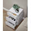 Casein 40cm W Manufactured Wood Bedside Table-738629063