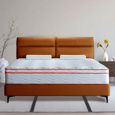 Matelas hybride moyen Alwyn Home Innerspring Matress In a Box