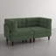 Upholstered Tufted Corduroy Modular Sofa with Pillow Back-10772742