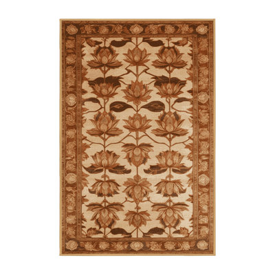 Machine Washable Persian Brown Area Rug
