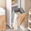 Suela Freestanding Linen Cabinet