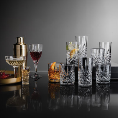 Dublin Crystal Highball Glass 12oz