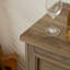 Buffet Farmhouse avec buffet de rangement avec 2 tiroirs, armoire à vin avec étagères à vin amovibles, armoire à café pour la cuisine et la salle à manger-100691047