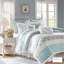 Ensemble de housse de couette en coton percale 9 pièces Cal King-131583547-131583552