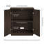 Alasha 28" Wide Rectangular Fluted Accent Cabinet-682040711