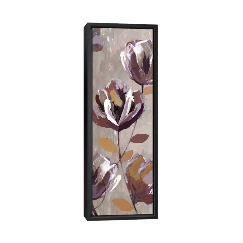 « cameroun floral i » par pi studio, reproduction d’impression sur toile tendue, H 72 po x l 24 po x P 1,5 po