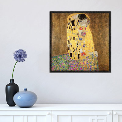 The Kiss by Gustav Klimt - Painting on Canvas