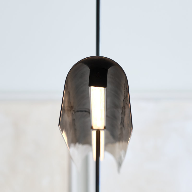 Kelly Wearstler Piel 52" Multi-Positional Chandelier, Bronze
