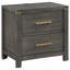 Table de chevet 2 tiroirs Herndon