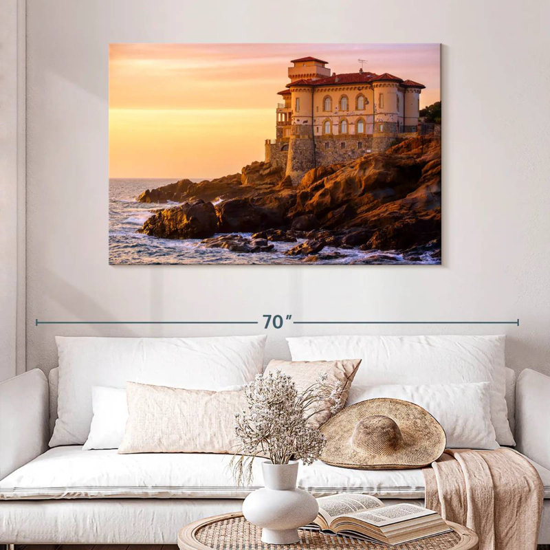 Lilie Boccale Castle, 32" H x 48" W