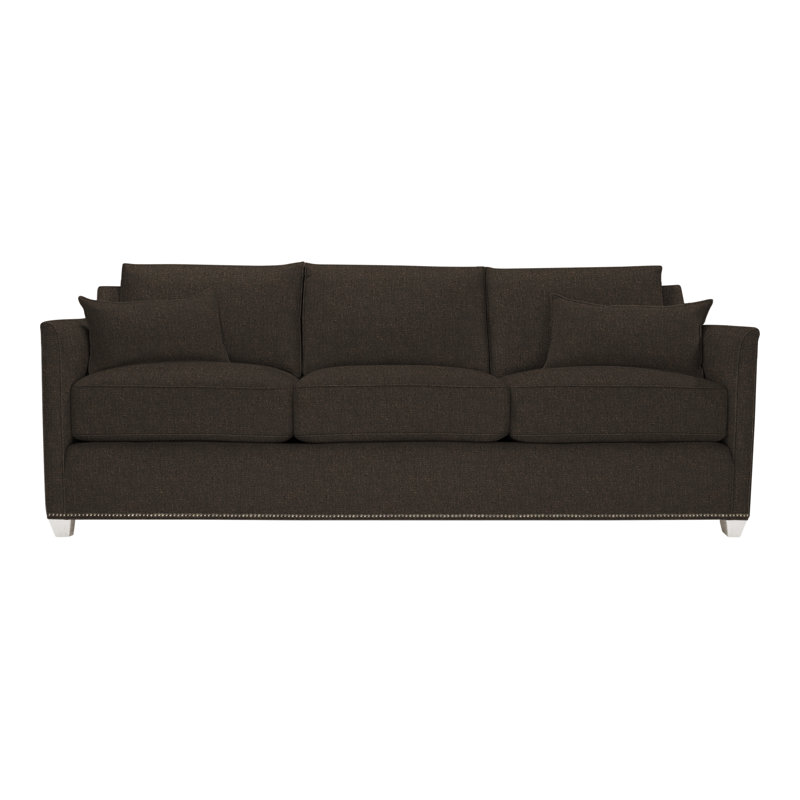 Newlin Sofa, Nomad Slate Crypton® Chenille, Yes, Casa Blanca