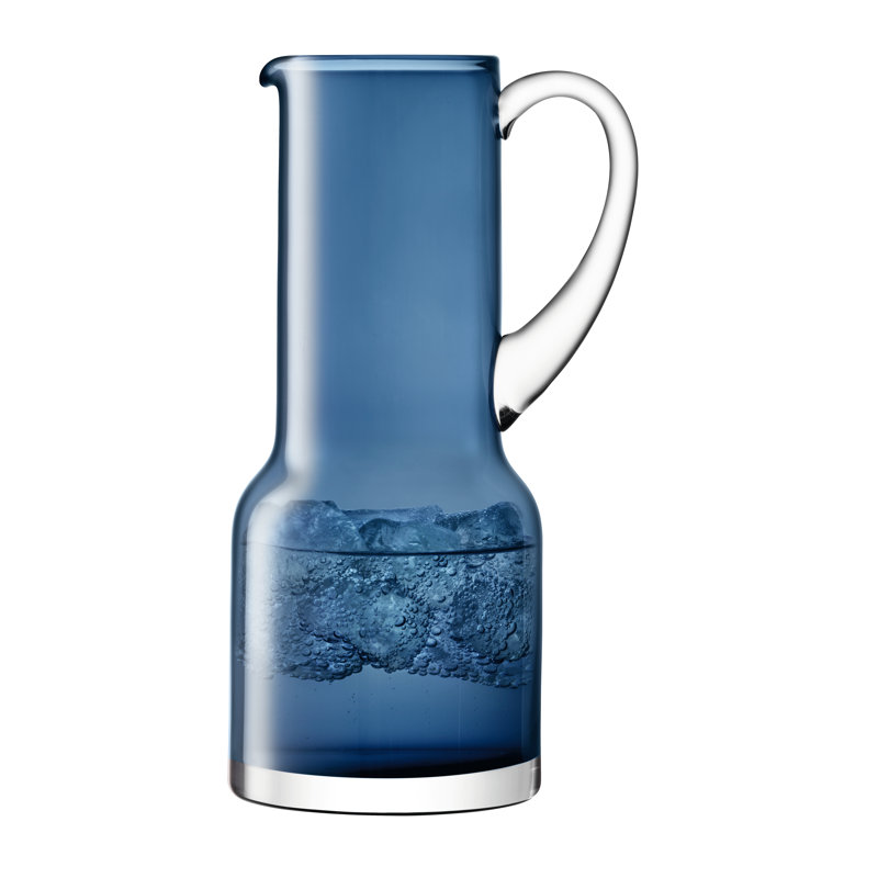 Utility Glass Pitcher, Sapphire