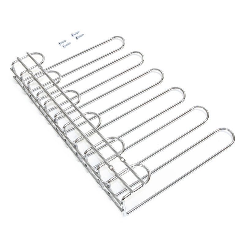 Marinus Hanging Wine Glass Rack in Chrome