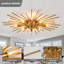 Plafonnier encastré Navasota Gold Starburst