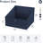 Fabric Closet Storage Bins 8 Pack - Foldable Trapezoid Shelf Organizer Baskets For Clothes, Toys, Books, Towels, Sturdy & Space-Saving Storage Solutions-1774304005
