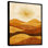 Sunset Line Canvas, Retro Desert Wall Art, Centano