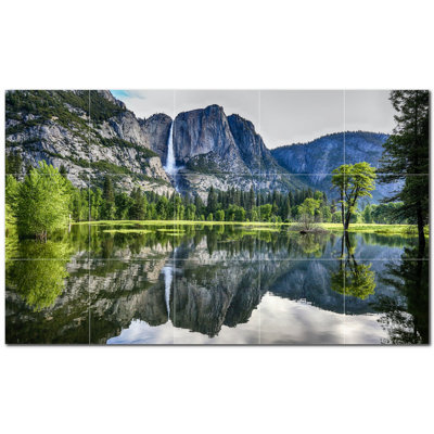 12'' x 12'' Satin Ceramic Decorative Mural
