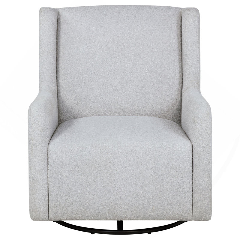 Fauteuil oscillant Omari Sandy, Gris