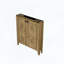 Meuble de salle de bain pliable sur pied sans lavabo, installation brevetée en 1 minute, gain de place-135637745
