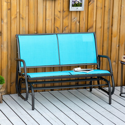 Banc oscillant pour 2 personnes Outsunny