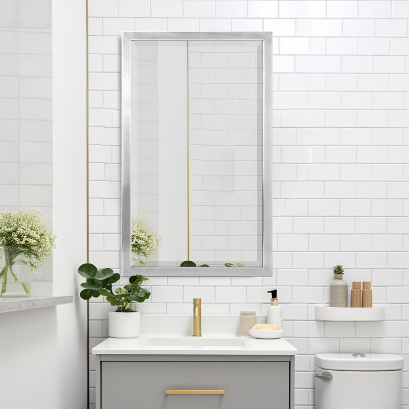 Miroir Eatton, Nickel brossé