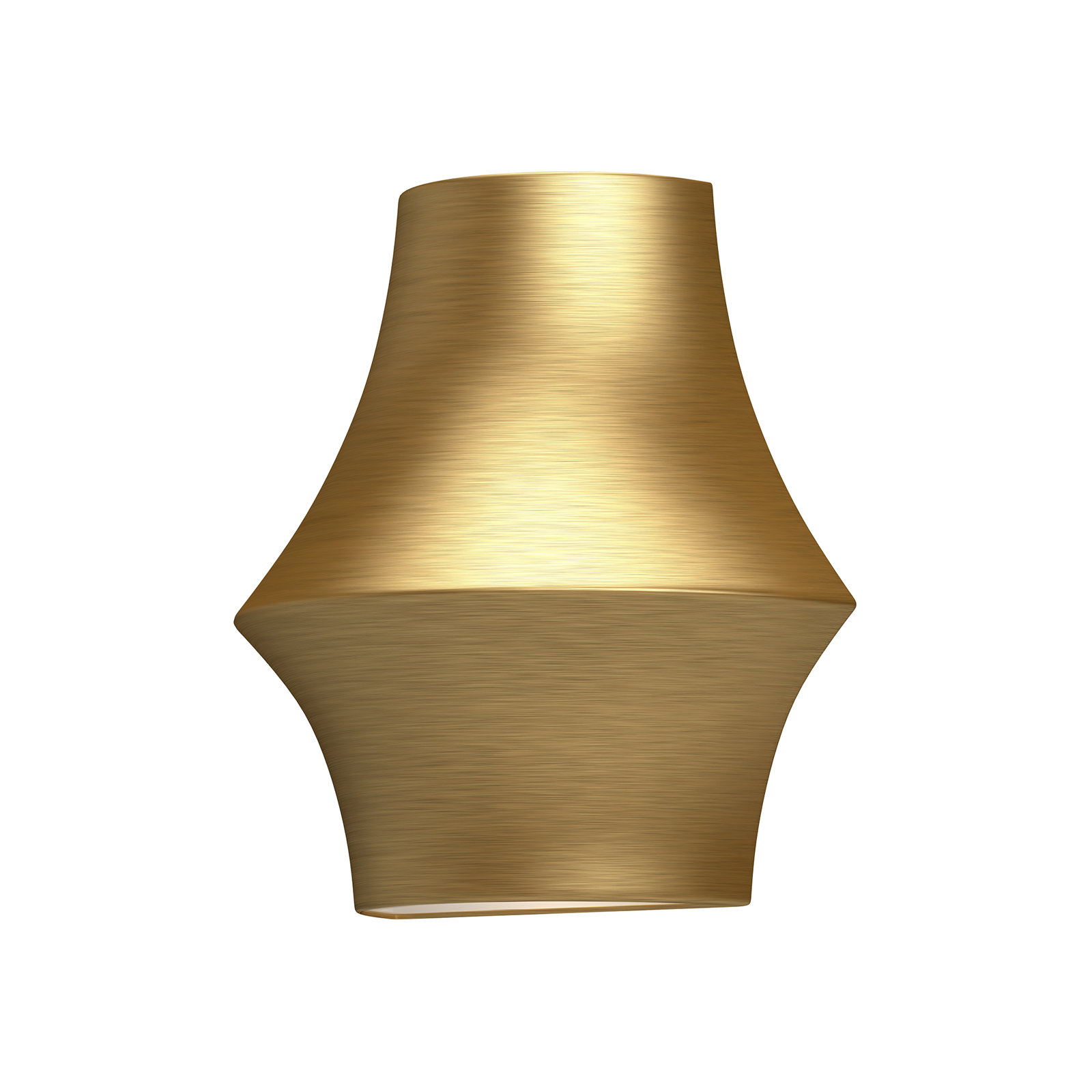 Alexia Single Vanity Light, Brushed Gold