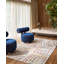 Frescoes Handmade Wool Abstract Area Rug-1094940533
