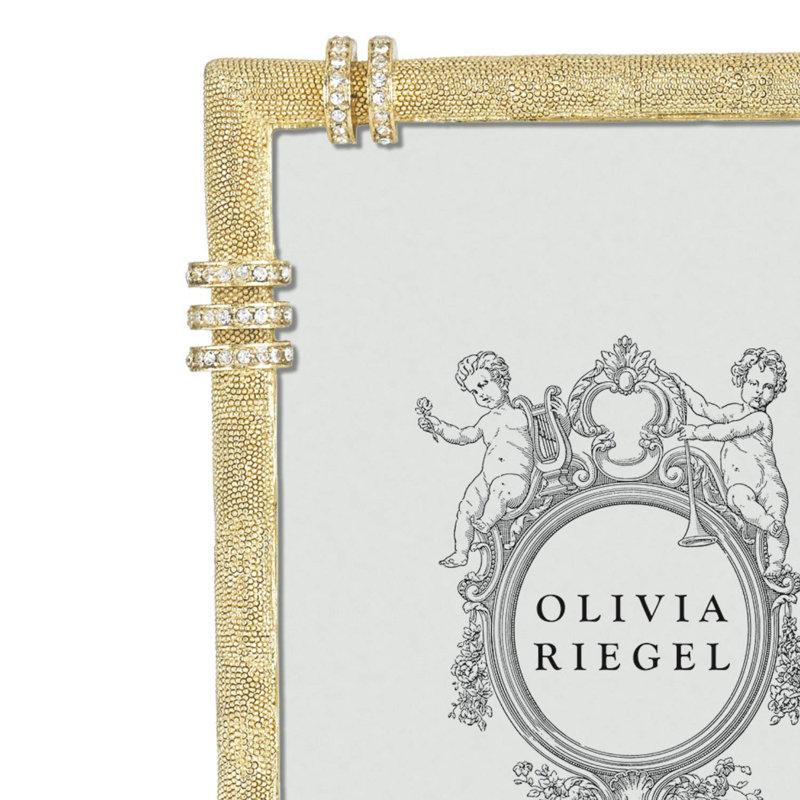 Cassini Metal Picture Frame, 5" x 7", Gold