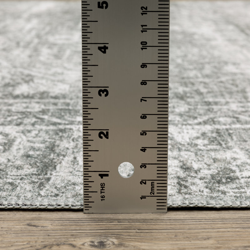 Matranga Machine Washable Area Rug Mat, Rectangle 7'6" x 10'
