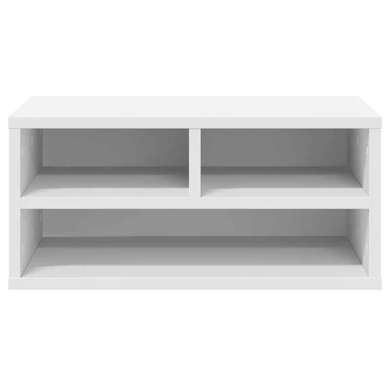 22.5cm H Printer Stand, 22.5cm H x 49cm W x 40cm D, White
