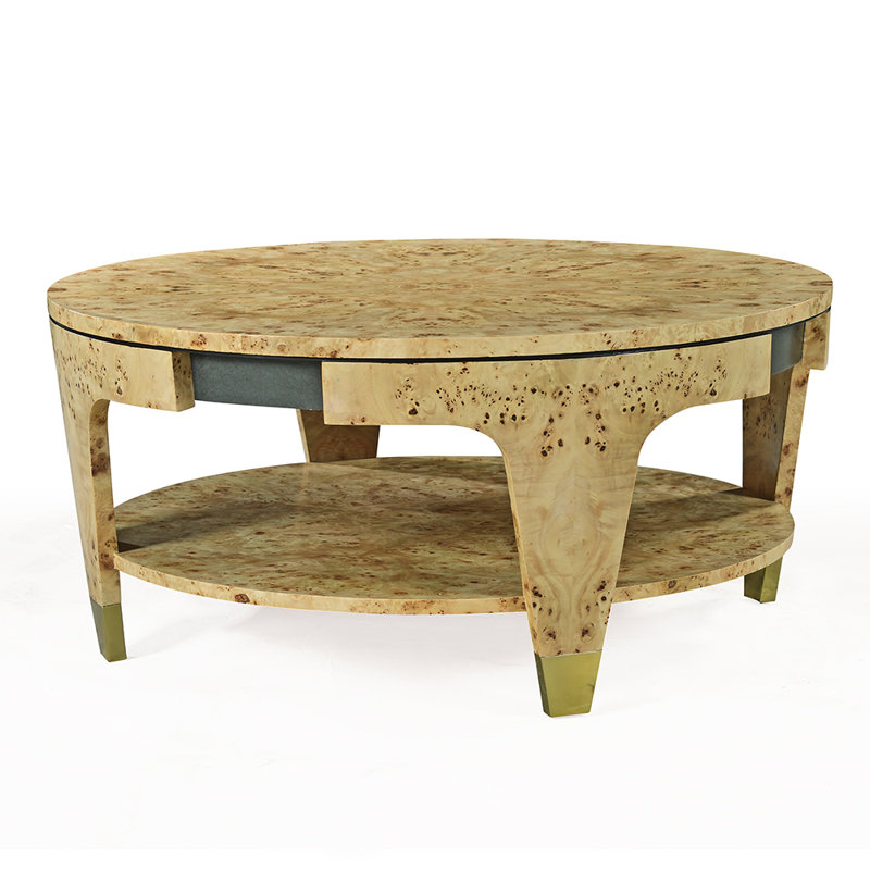 Table basse Carmel, Ronce naturel