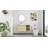 42" Wall-Mounted Bathroom Vanity Set - 5 Color Basin Options (White/Black/Marble Patterns) With Open Storage Shelf(Type C)-1429059895