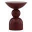 Xaviera Outdoor Side Table Red