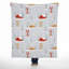 Couverture de voyage Carstens, Inc., couverture / coussin d'avion 2-en-1 compact de qualité supérieure, cabine enneigée