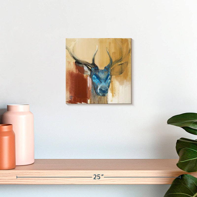 Brampt Mask Young Stag, 10" H x 10" W