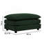 Canapé modulaire en U avec repose-pieds réversible, canapé d'angle convertible 5 places pour des sièges confortables et flexibles-1487825807