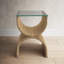 Vida Glass End Table
