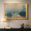 Coucher de soleil sur la seine à Lavacourt, effet d'hiver, 1880 - Claude Monet - Toile encadrée sur mesure-129244748-129244761-129244765