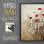 FLORAL Series CECI - Impression encadrée de qualité supérieure - Prêt à accrocher - Aucun clou requis-698572458-698572453