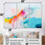 Miami Sunset Celebration II - ensemble de décorations murales abstraites-464246626-464246637
