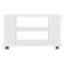 Hanska TV Cabinet with Castors 80x40x45 cm Engineered Wood-702880789