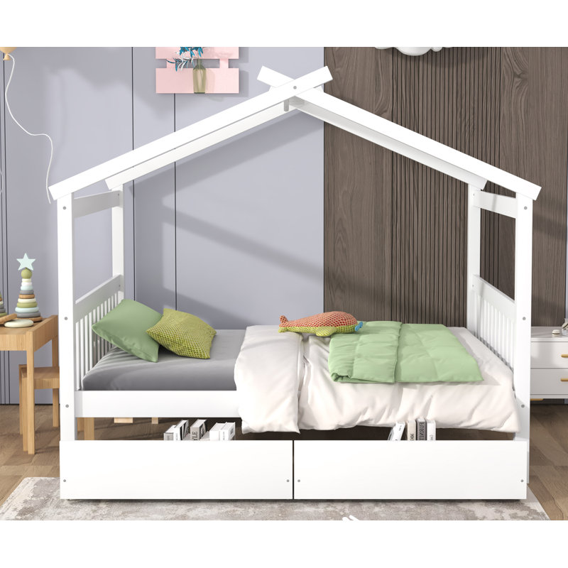 Arvelo Kids Full with Drawers, White