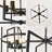 6-Light Adjustable Lantern Chandelier Pendant Light Fixture for Dining Room Hallway Foyer Entryway-310570630