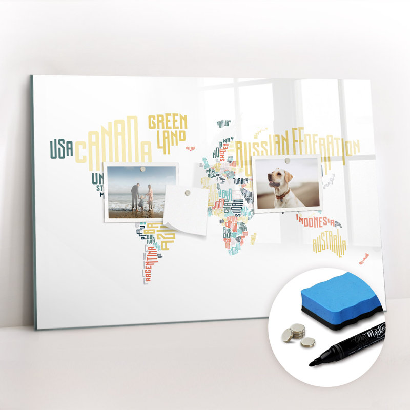 Magnetic Glass Dry Erase Board
